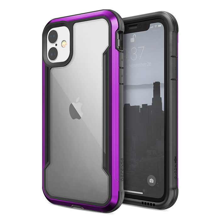 Чехол X-Doria Defense Shield для iPhone 11 Фиолетовый 