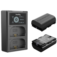 Артикул: 27413. 2 аккумулятора LP-E6NH + зарядное устройство SmallRig 3821