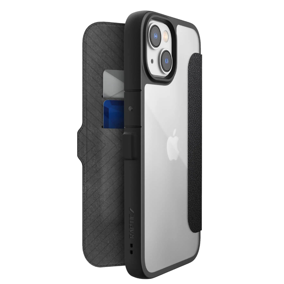 Чехол Raptic Urban Folio для iPhone 14 Plus Чёрный 