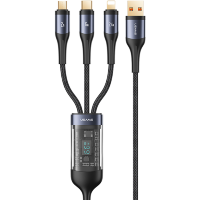 Артикул: 28813. Кабель USAMS US-SJ582 U83 3 IN 1 66W