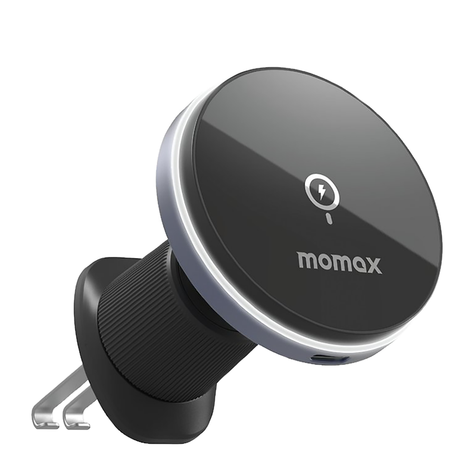 Автодержатель с беспроводной зарядкой Momax Q.Mag Mount5 15W Air Vent 