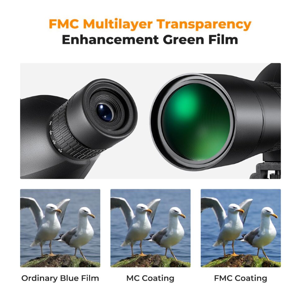 Монокуляр KF Concept Spotting Scope 20-60x60 KF33033V1