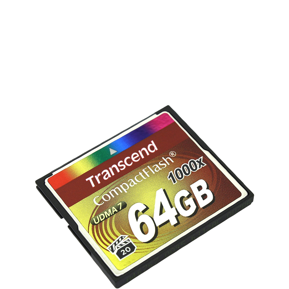 Карта памяти Transcend Ultimate 1000x CompactFlash 64Гб 