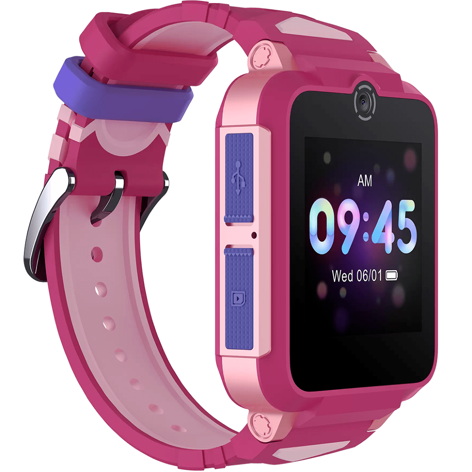 Умные часы детские TCL MOVETIME Family Watch 2 Розовые 