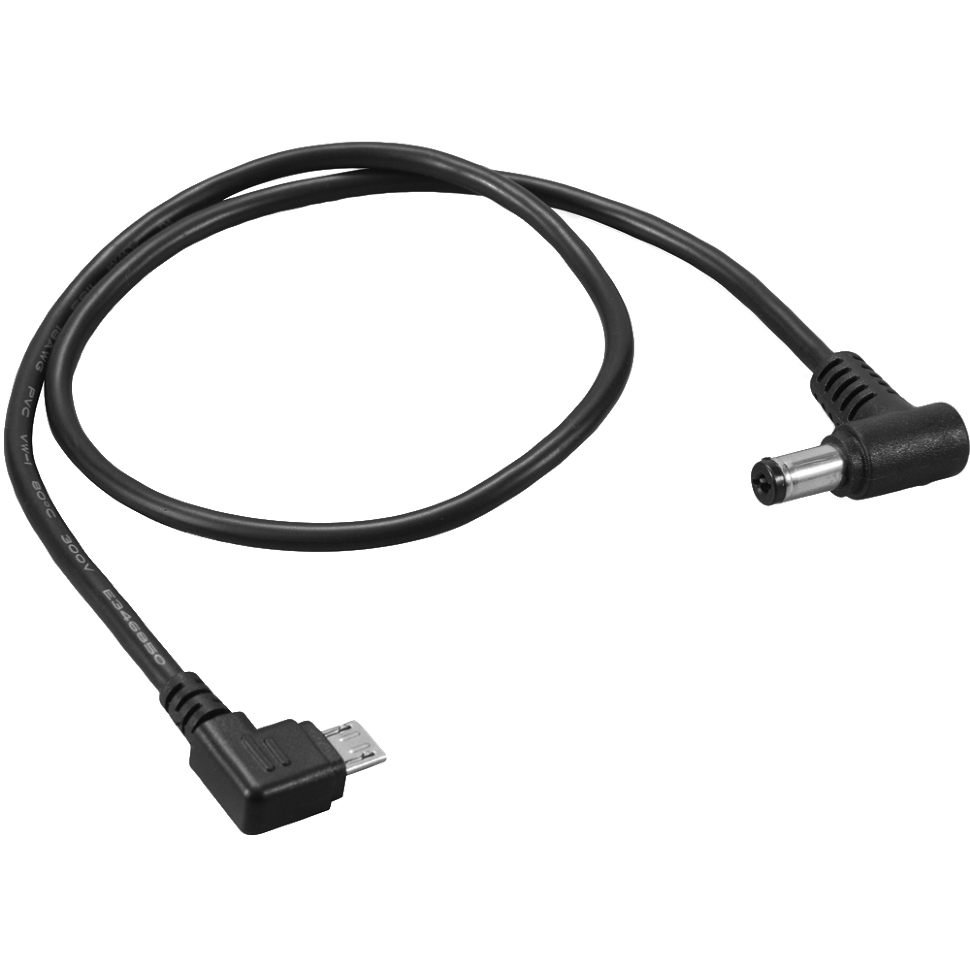 Кабель Tilta Nucleus-Nano micro USB - 90 Degree 2.1mm DC Motor 