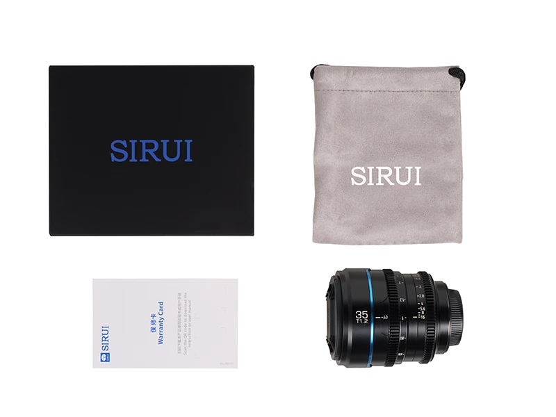 Объектив Sirui Nightwalker 35mm T1.2 S35 E-mount Чёрный MS35E-B купить