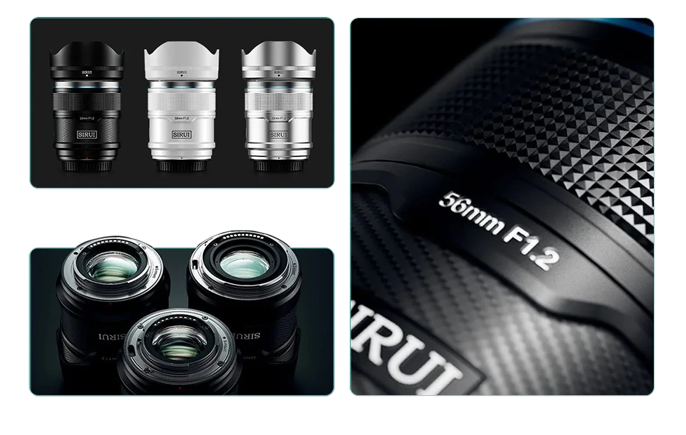 SIRUI Sniper 56mm F1.2 APSC Auto-Focus Lens (X Mount, White