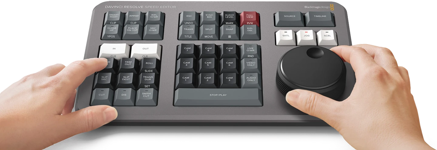 Клавиатура Blackmagic DaVinci Resolve Speed Editor DV/RES