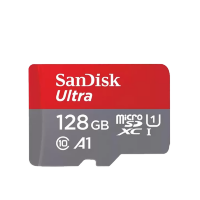 Артикул: 70715. Карта памяти SanDisk Ultra microSDXC 128Gb A1, UHS-I Class 1 (U1) Class 10