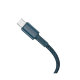 Кабель Baseus High Density Braided Type-C 100W 2м Синий - Изображение 147738