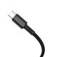 Кабель Baseus High Density Braided Type-C 100W 2м Синий - Изображение 147751