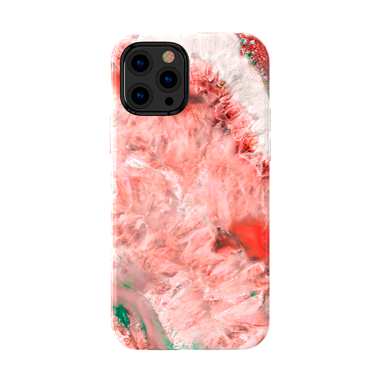 

Чехол PQY Agate для iPhone 12/12 Pro Красный Kingxbar 12/12 ProAgate Series-Red