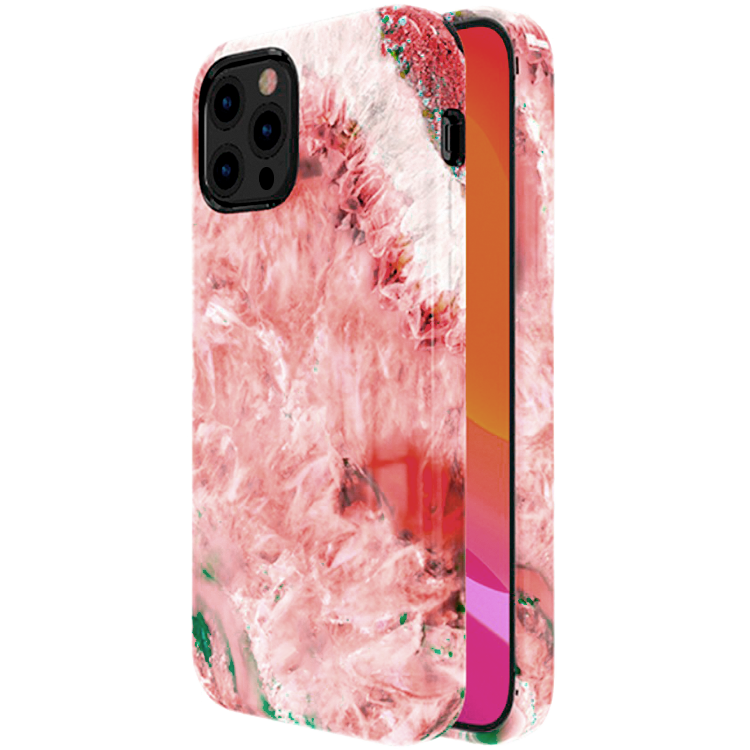 Чехол PQY Agate для iPhone 12/12 Pro Красный 