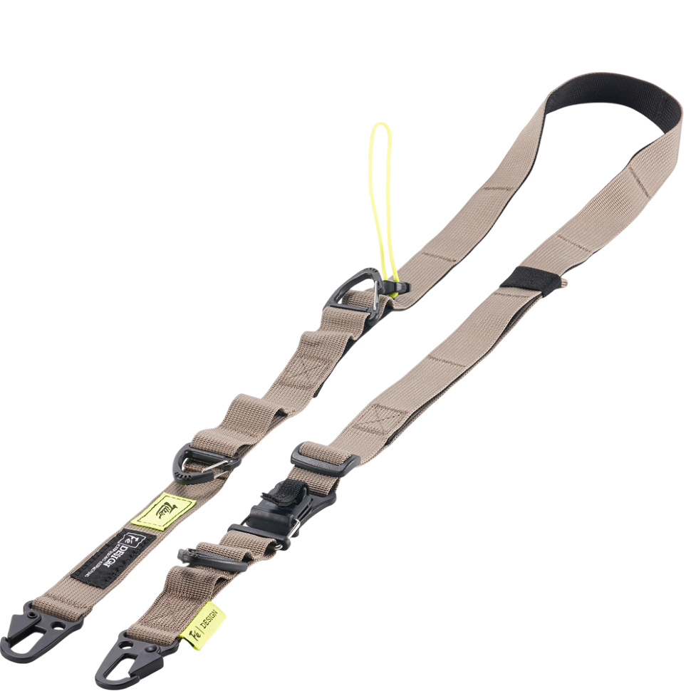 Ремень наплечный Tilta Fe Multi-Functional Shoulder Strap Коричневый/Лаймовый 