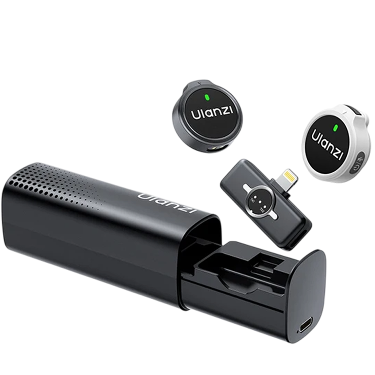 Радиосистема Ulanzi A21 Lightning Чёрная/Белая 