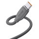 Кабель Baseus Jelly Liquid USB - Type-C 100W 2м Чёрный - Изображение 194410