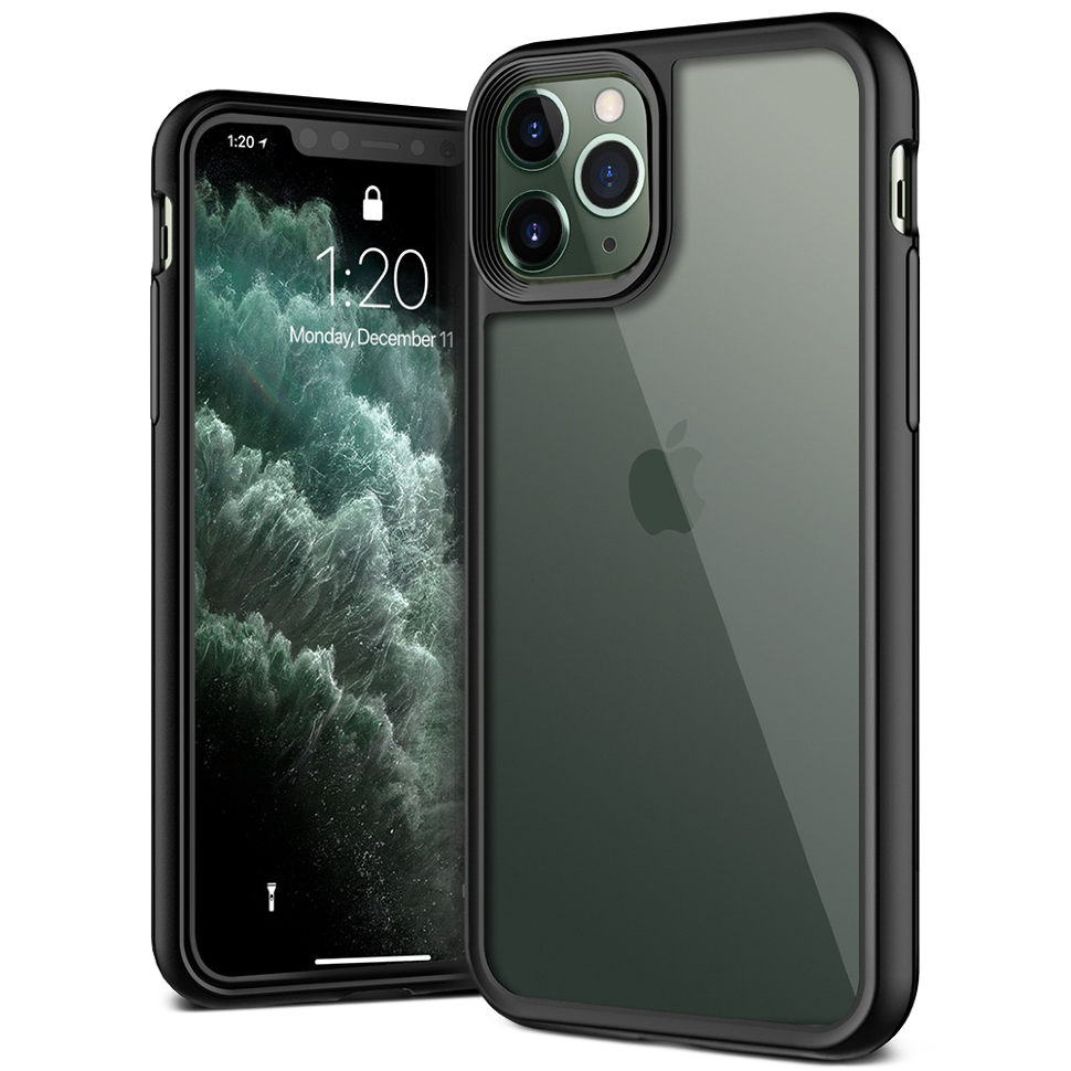 Чехол VRS Design Damda Crystal Mixx для iPhone 11 Pro Max Чёрный 