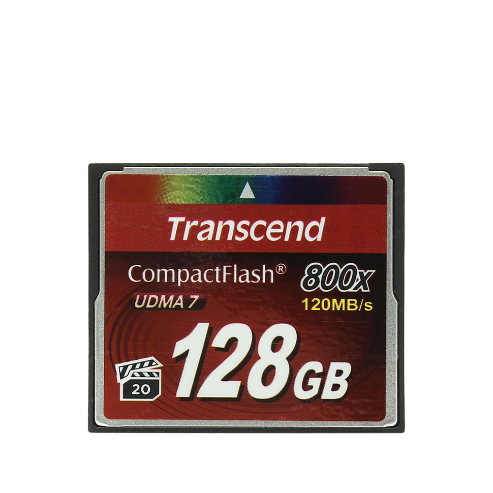 Карта памяти Transcend 800x CompactFlash Premium 128Гб 