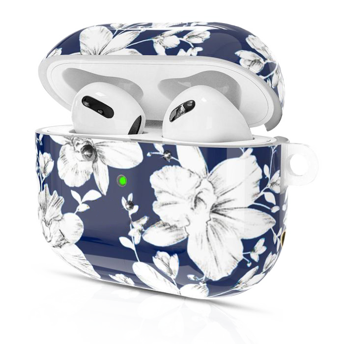

Чехол PQY Blooming для Apple AirPods 3 Лилия