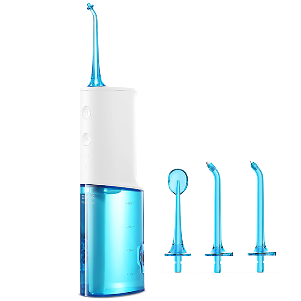 Ирригатор Soocas Portable Oral Irrigator W3 (4 насадки) 