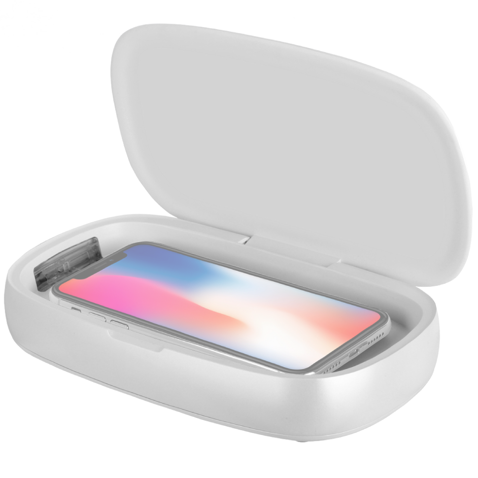 Ультрафиолетовый стерилизатор Momax UV-Box Sanitizer Белый (Уцененный кат.Б) 