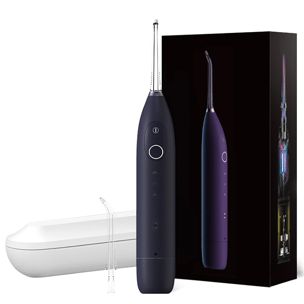 Ирригатор Oclean W1 (2 насадки+футляр) Фиолетовый 