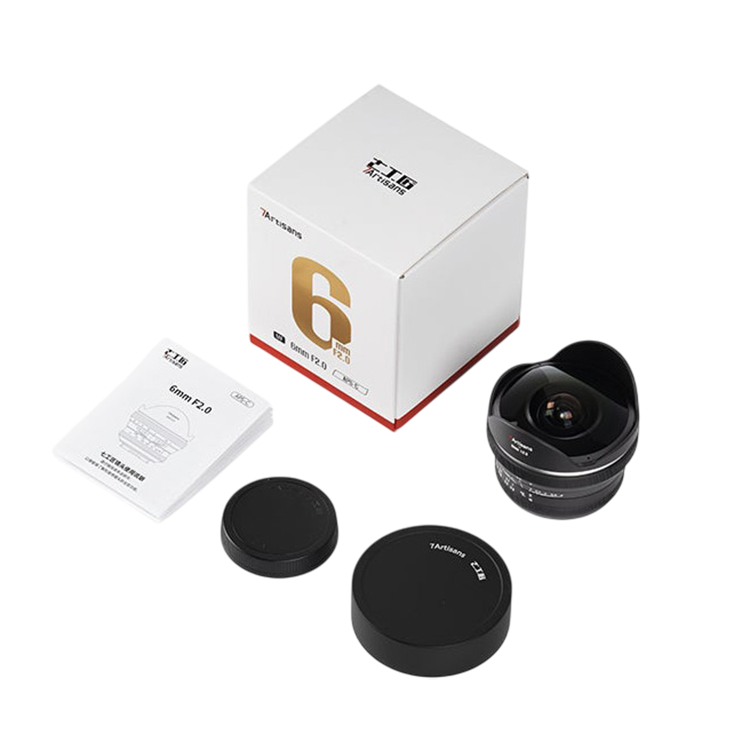 

Объектив 7Artisans 6mm F2 Fisheye E-mount