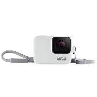 Артикул: 77216. Силиконовый чехол с ремешком GoPro Sleeve + Lanyard Neon для HERO5/6/7 Белый