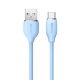 Кабель Baseus Jelly Liquid USB - Type-C 100W 2м Синий - Изображение 194423