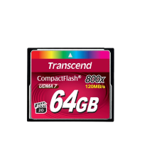 Артикул: 27916. Карта памяти Transcend 800x CompactFlash Premium 64Гб