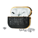 Чехол PQY Crystal Fabric для Apple Airpods Pro Чёрный - Изображение 124049