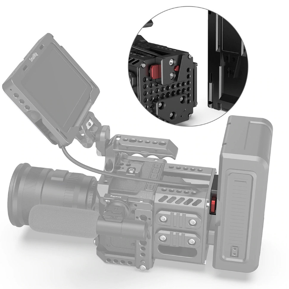 

Быстросъёмное крепление V-mount SmallRig MD2801 MD2801B