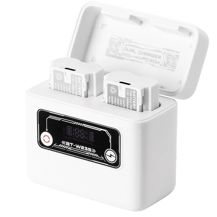 

Зарядный кейс Viltrox BT-W235 5500mAh для NP-W235