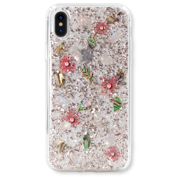 Чехол PQY Shell для iPhone Xs Розовый 