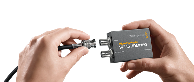 

Микро конвертер Blackmagic Micro Converter SDI - HDMI 12G CONVCMIC/SH12G