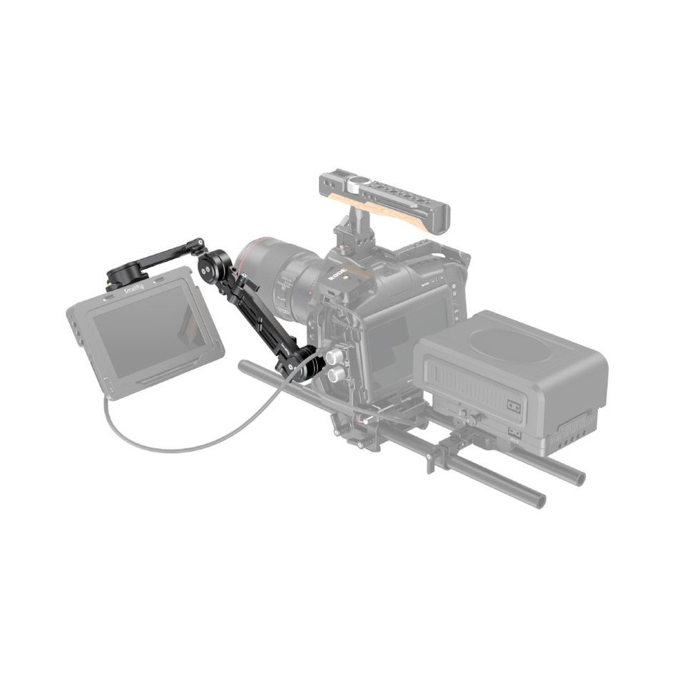 

Кронштейн SmallRig MD3507 Adjustable EVF Mount NATO Clamp