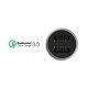 Автомобильное зарядное устройство Xiaomi Mi Car Charger QC 3.0 36W Серебро - Изображение 180476