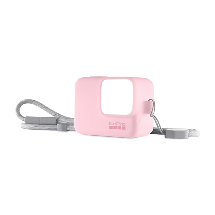 

Силиконовый чехол с ремешком GoPro Sleeve + Lanyard Neon для HERO5/6/7 Розовый ACSST-004