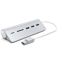 Артикул: 28417. Хаб Satechi Aluminum USB 3.0 & CARD READER