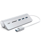 Хаб Satechi Aluminum USB 3.0 & CARD READER - Изображение 201834