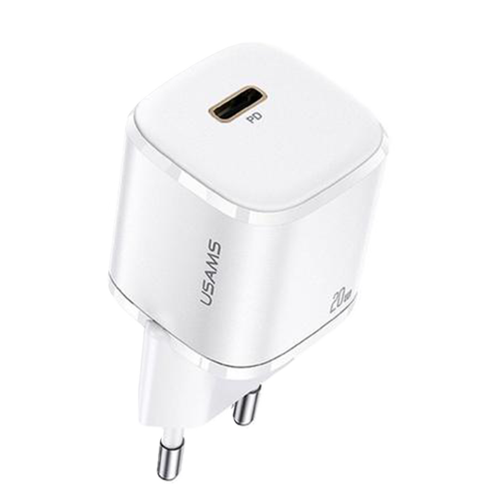 Сетевой адаптер USAMS US-CC124 T36 20W Белый 