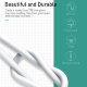 Кабель Baseus Mini (MicroUSB - USB) 4A 0.5м Белый - Изображение 133578