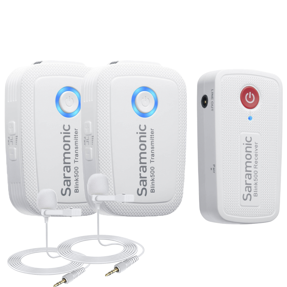 Радиосистема Saramonic Blink500 B2 (RX + 2TX) Белая 