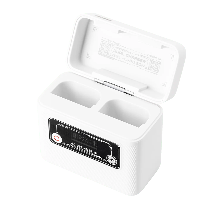 

Зарядный кейс Viltrox BT-E6 5500mAh для LP-E6