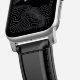 Ремешок Nomad Shell Cordovan для Apple Watch 42/44 мм Серебряная фурнитура - Изображение 91026