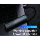 Хаб Baseus mechanical eye Six-in-one (HDMI, USB3.0, Ethernet port) Серый - Изображение 117042