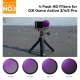 Комплект светофильтров K&F Concept Nano-X Push-in Fit  ND для DJI Osmo Action 3/4/5 Pro (4 шт) - Изображение 287384