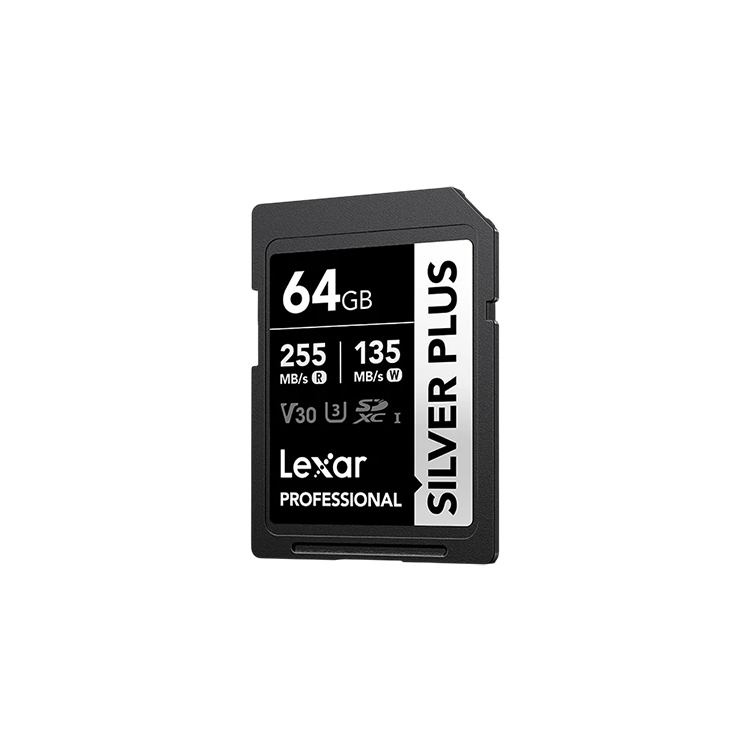 Карта памяти Lexar Professional Silver Plus SDXC 64 ГБ