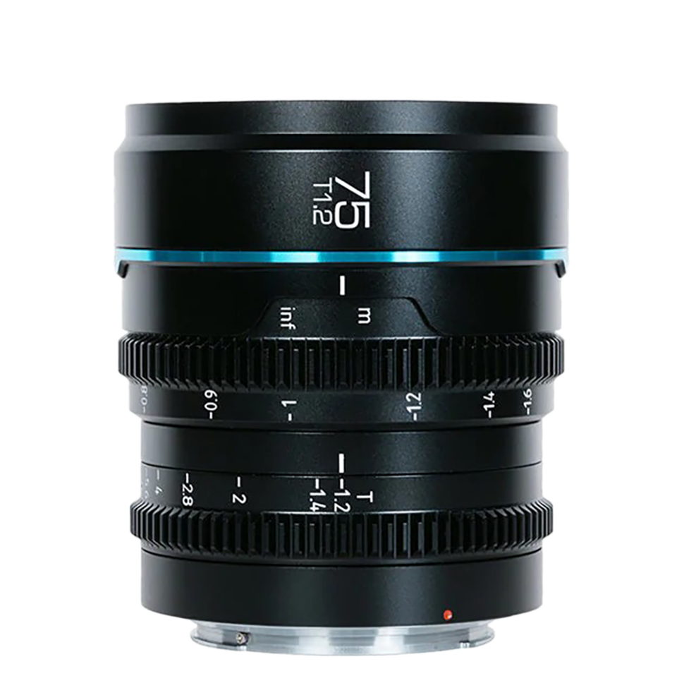 Объектив Sirui Nightwalker 75mm T1.2 S35 E-mount Чёрный 