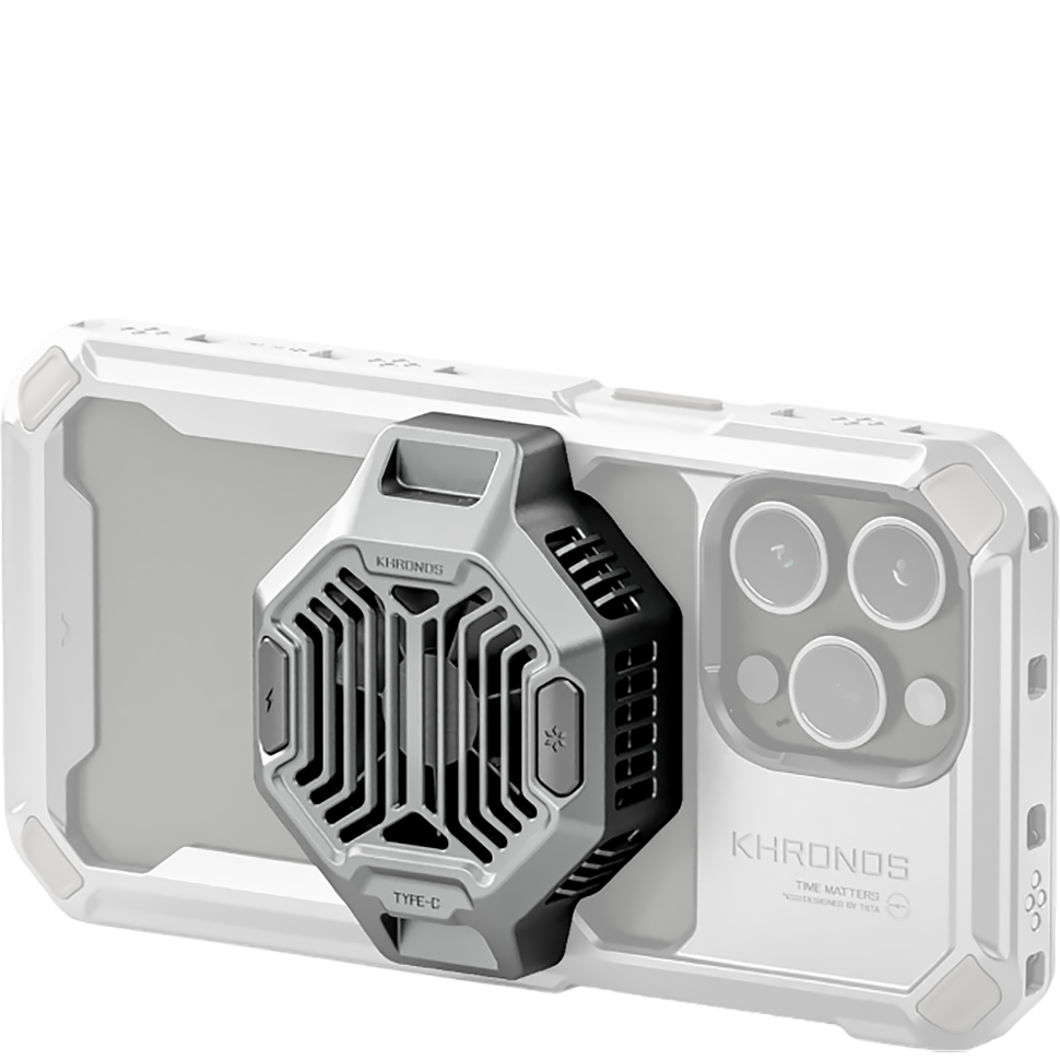 Система охлаждения Tilta Khronos Cooling System для iPhone 15 Pro/15 Pro Max Белая 